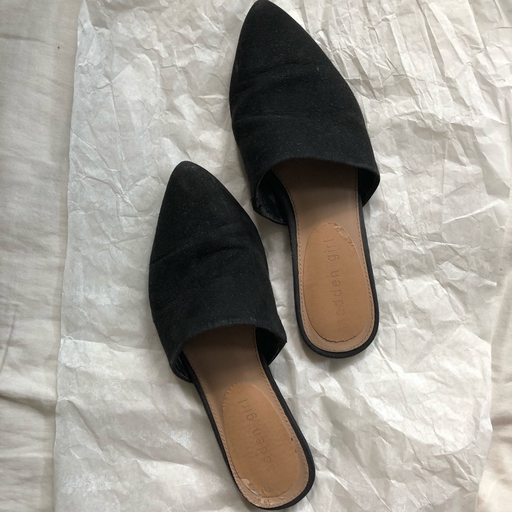 Black Loafer-Slide